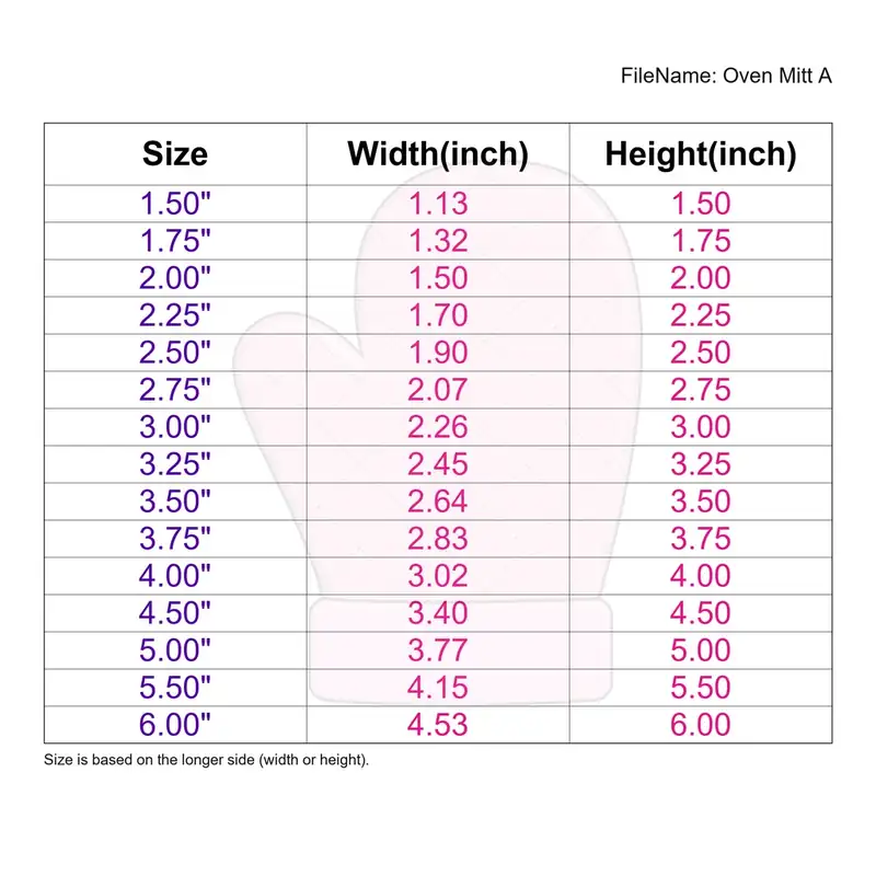 Oven Mitt Style A - Image 3