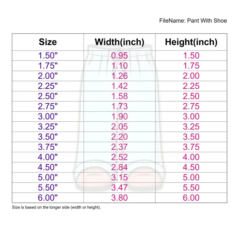 Pant With Shoe - Image 3