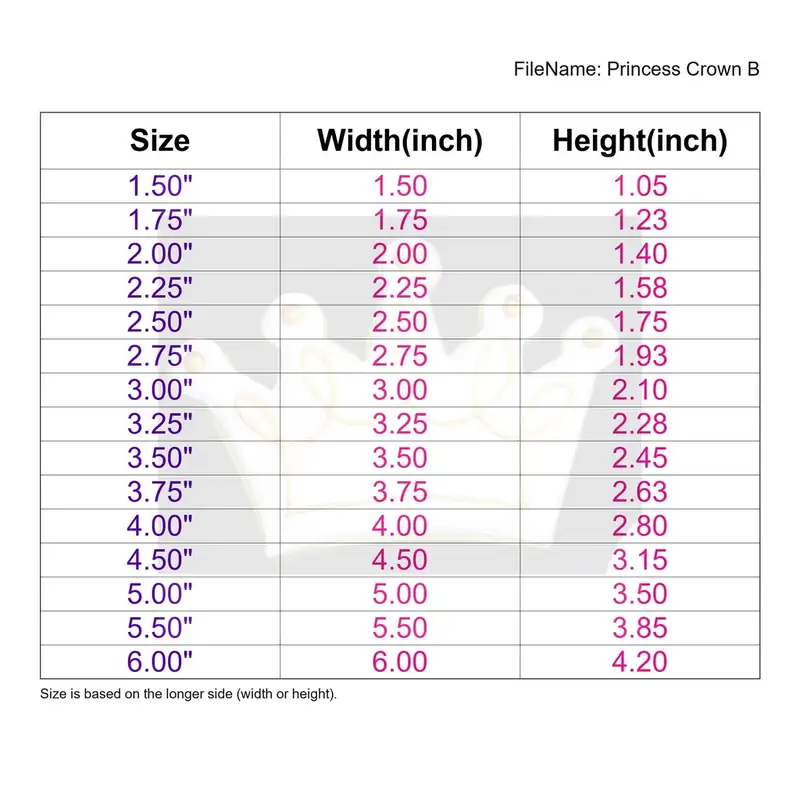 Princess Crown Style B - Image 3