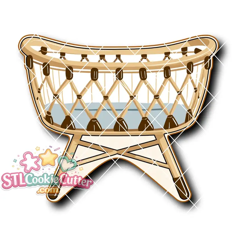 Rattan Bassinet Style A