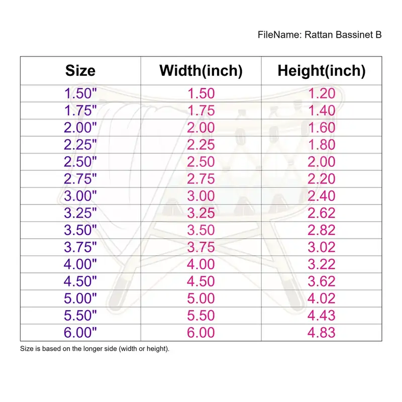 Rattan Bassinet Style B - Image 3