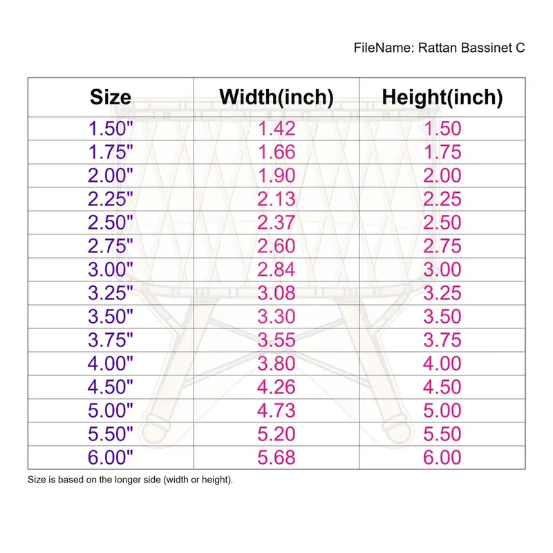 Rattan Bassinet Style C - Image 3