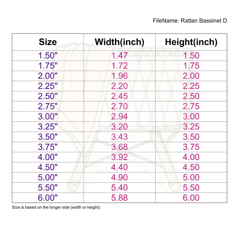 Rattan Bassinet Style D - Image 3