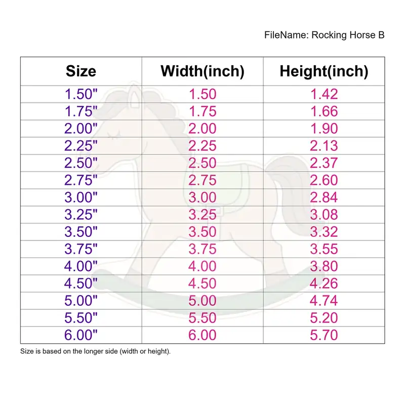 Rocking Horse Style B - Image 3