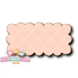 Scalloped Rectangle Style B