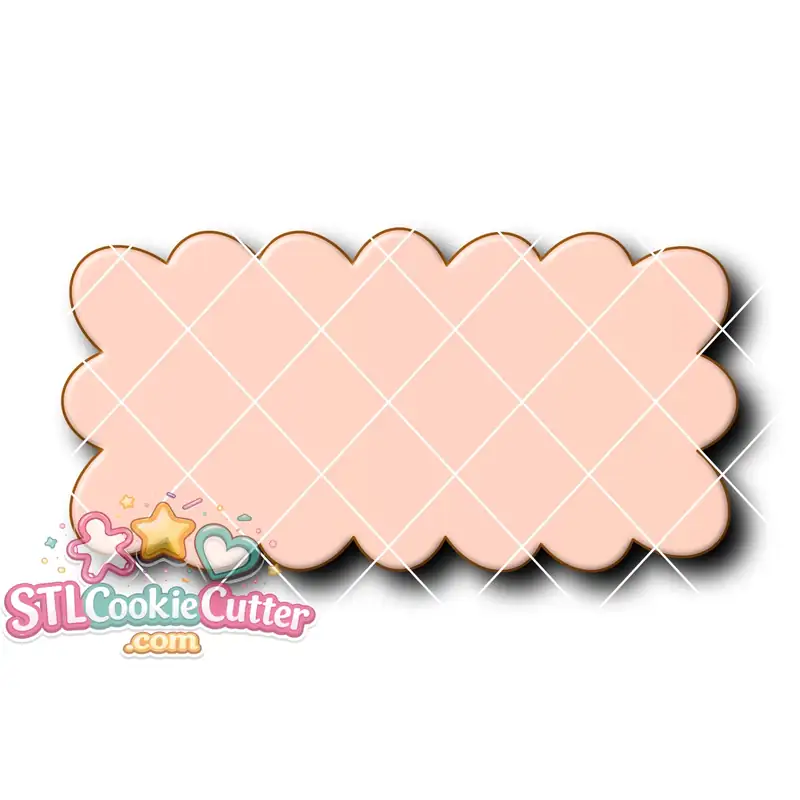 Scalloped Rectangle Style B