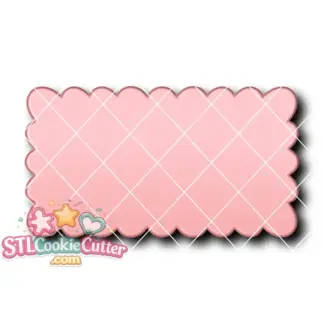 Scalloped Rectangle Style C