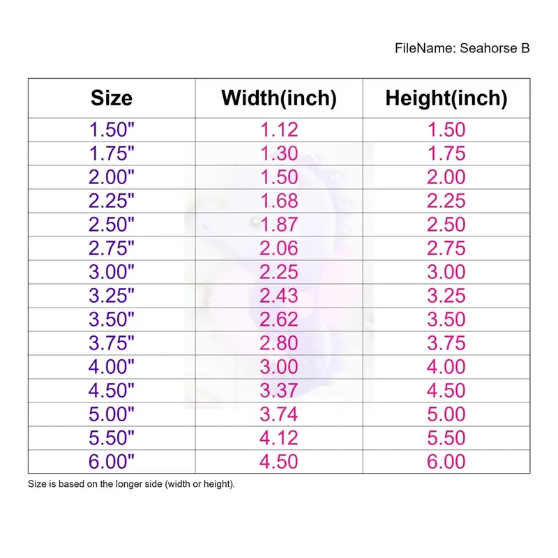 Seahorse Style B - Image 3