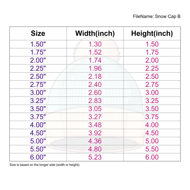 Snow Cap Style B - Image 3