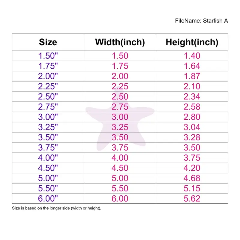 Starfish Style A - Image 3