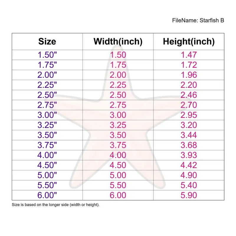 Starfish Style B - Image 3