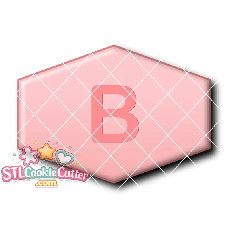 Stretched Hexagon Style B