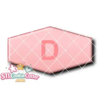 Stretched Hexagon Style D