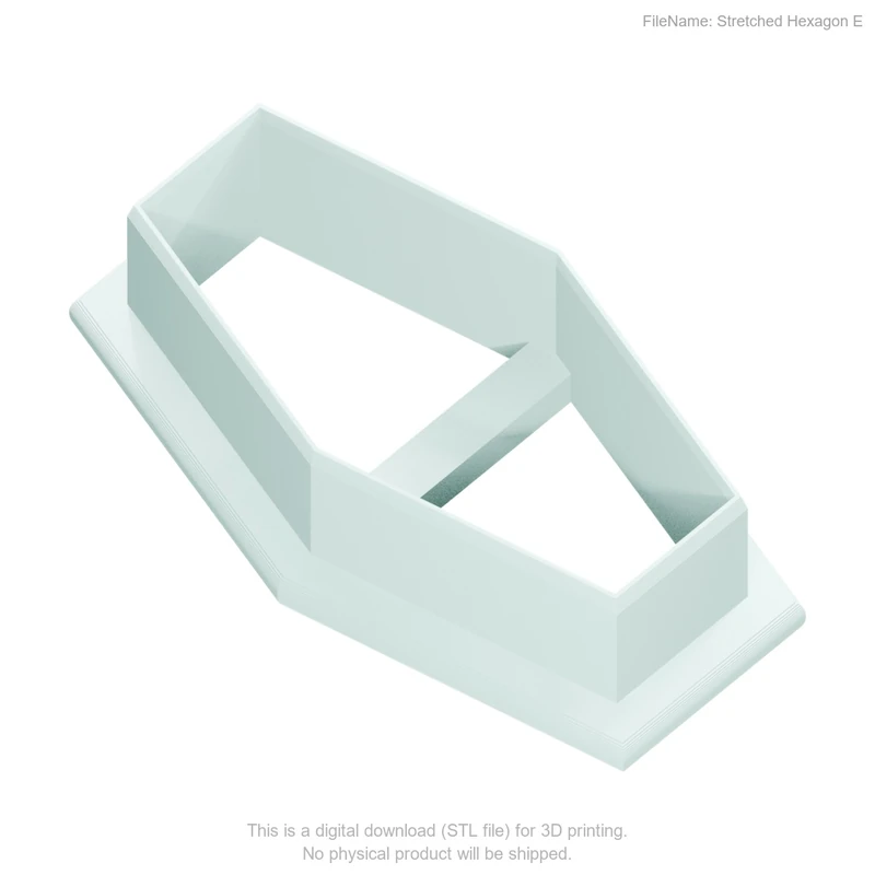 Stretched Hexagon Style E - Image 2