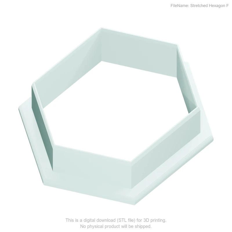 Stretched Hexagon Style F - Image 2