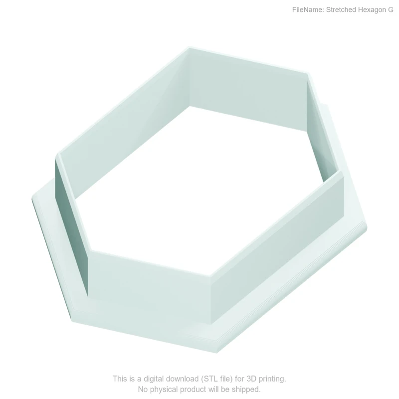 Stretched Hexagon Style G - Image 2