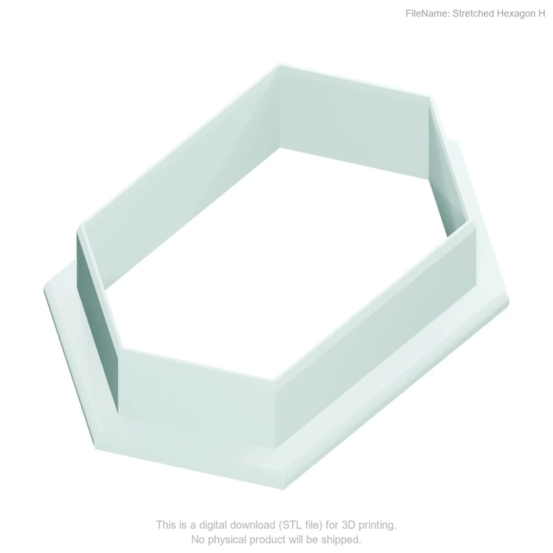 Stretched Hexagon Style H - Image 2