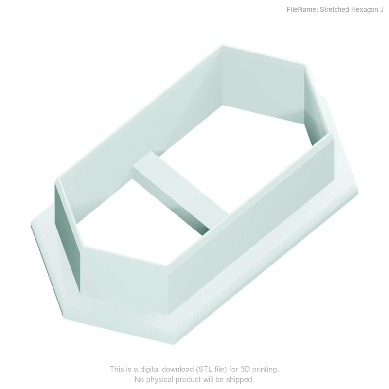 Stretched Hexagon Style J - Image 2