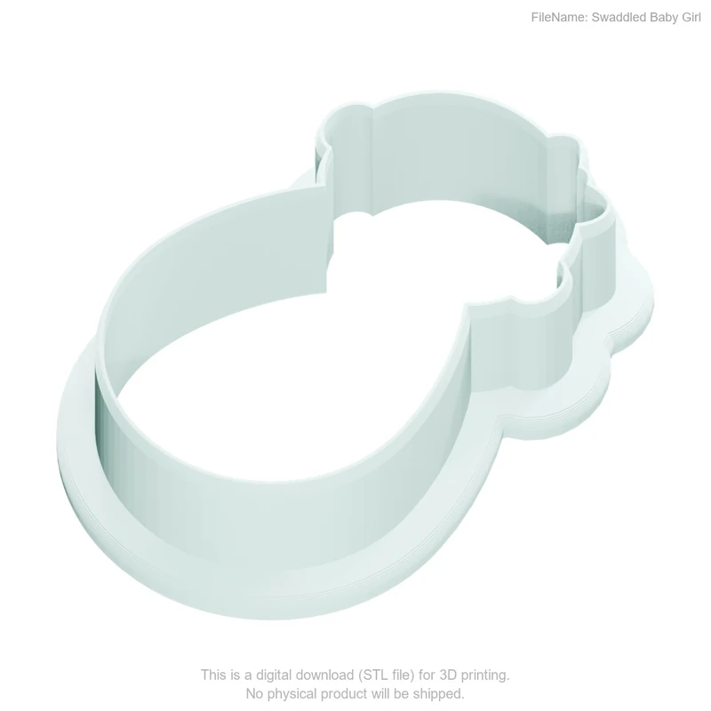 Swaddled Baby Girl - Image 2