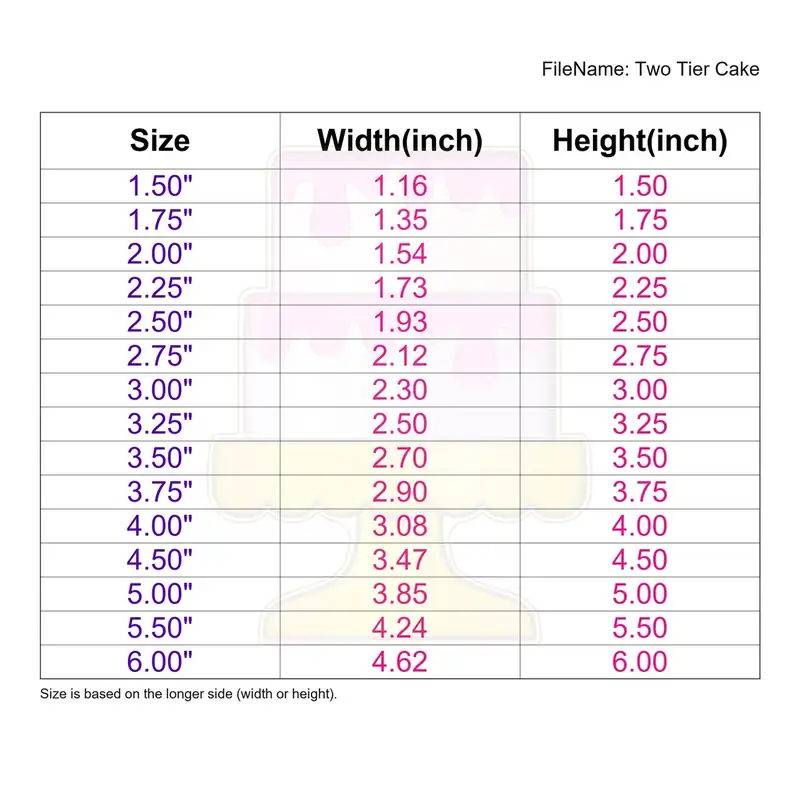 Two Tier Cake - Image 3