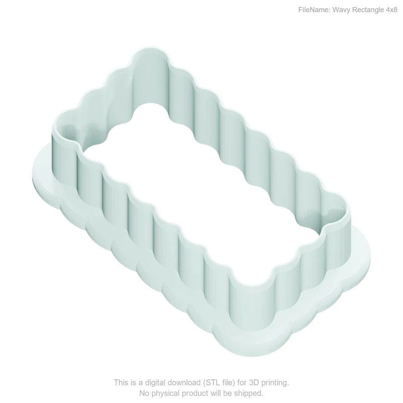 Wavy Rectangle 4by8 - Image 2