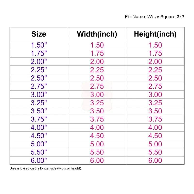 Wavy Square 3by3 - Image 3