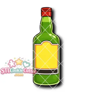 Whiskey Bottle Style B