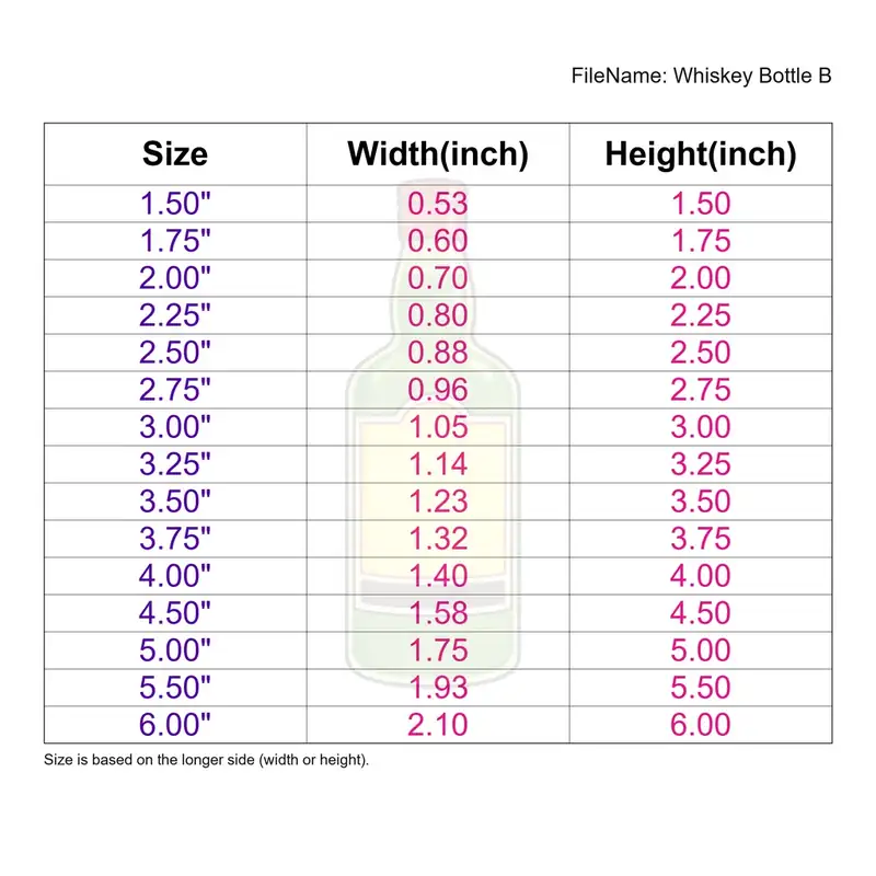 Whiskey Bottle Style B - Image 3