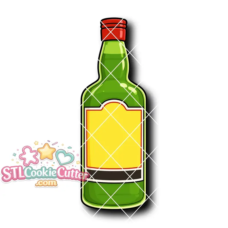 Whiskey Bottle Style B