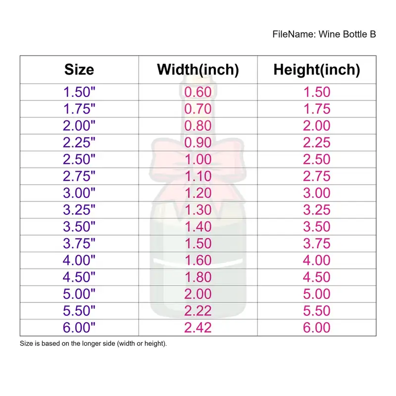 Wine Bottle Style B - Image 3