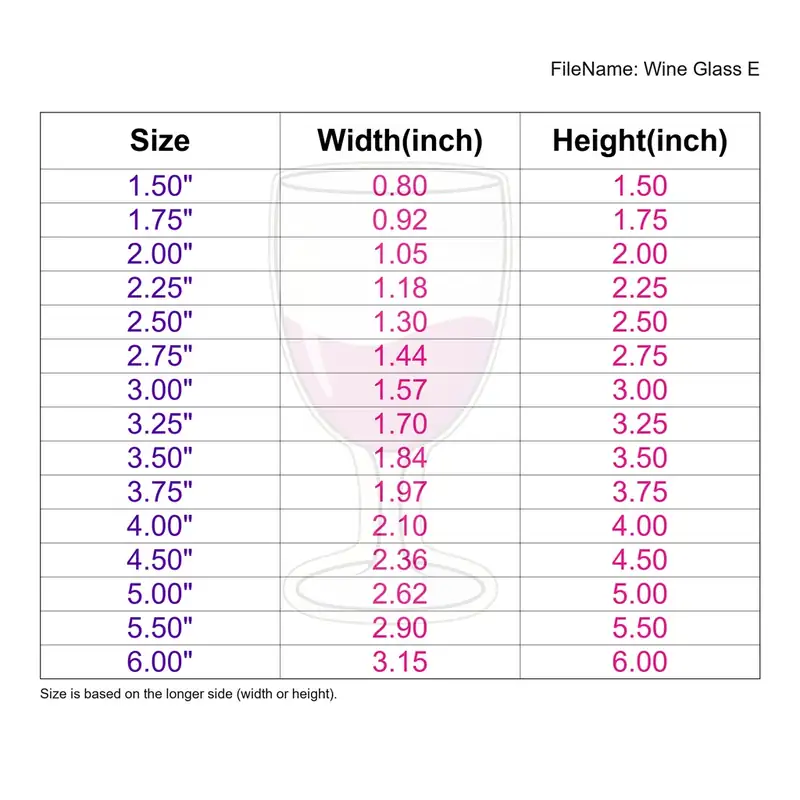 Wine Glass Style E - Image 3